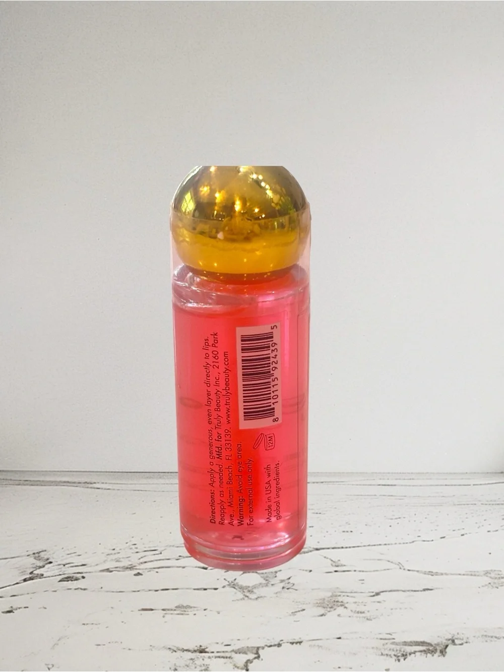 Truly Soft Serve Lip Oil NWT Hydrating Gloss Peptide Ceramide Pink Tint Vegan